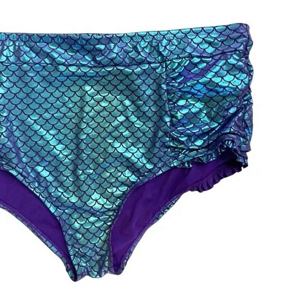 Torrid Disney The Little Mermaid Ariel High-Waisted Bikini Bottom Size 4X - Picture 2 of 9